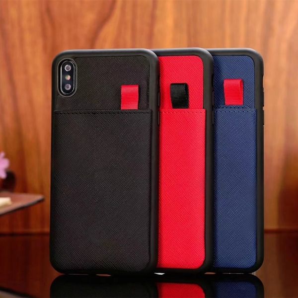 

for iphone 12 11 pro max phone case leather card pocket designer phone case for iphone x xs xr xsmax 7 8plus tpu cover