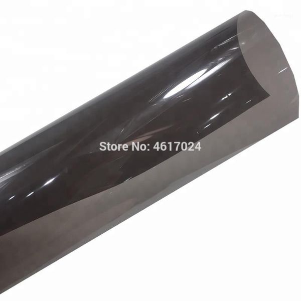 

50cmx200cm vlt35% 2ply 2mil automotive charcoal color solar car glass window dyed tint film car stickers1