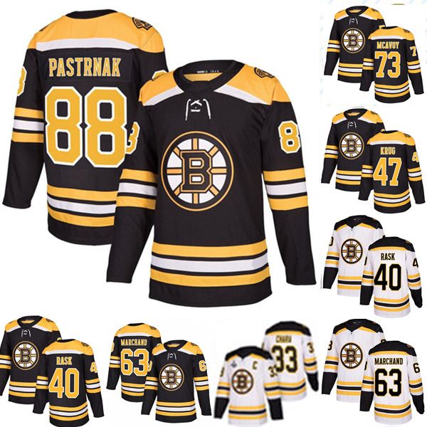 

boston bruins jerseys 33 zdeno chara 8 cam neely 88 david pastrnak 63 brad marchand charlie mcavoy 74 jake debrusk 46 krejci hockey jersey, Black;red