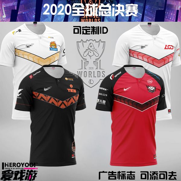 

hero uzi taobo tes alliance s10 lgdid short sleeve ig clothing rng team uniform sn