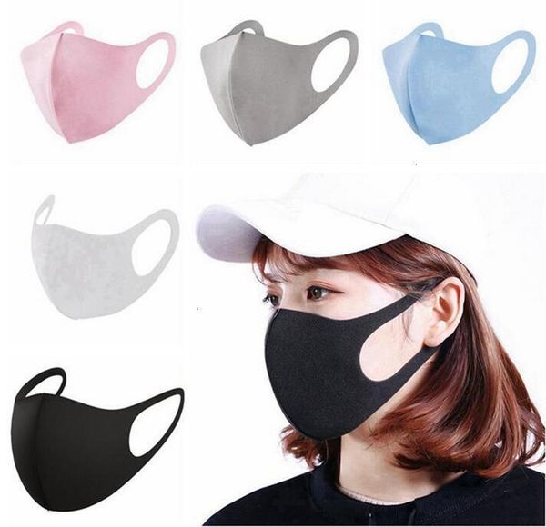 

protective us stock designer fashion washable face black cotton reusable kids cycling mouth mask children cloth ma