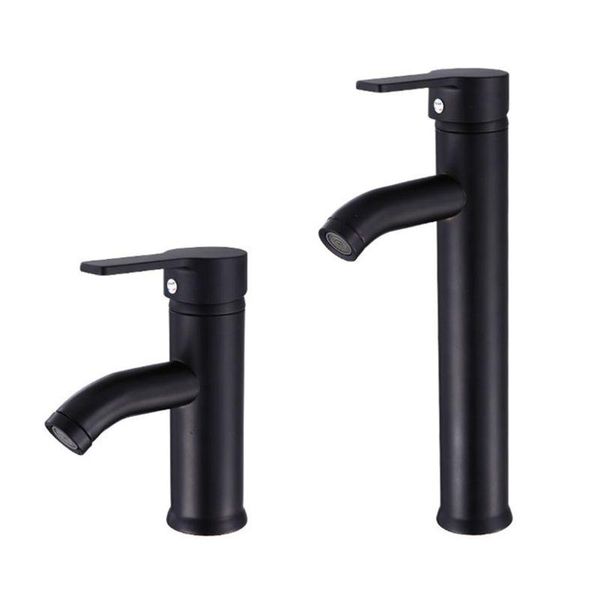 

single handle bathroom basin faucets cold/mixer basin sink tap black