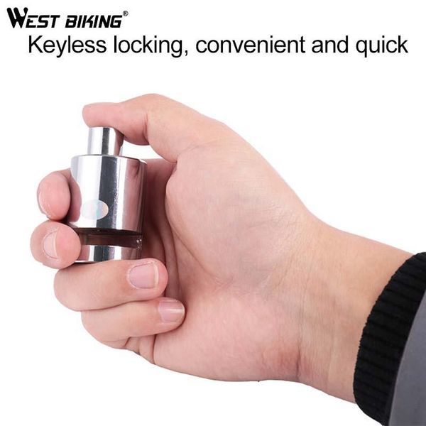 

западный велосипед из нержавеющей стали велосипедный замок мини велосипед тормозной диск предохранительный замок водонепроницаемый велосипед