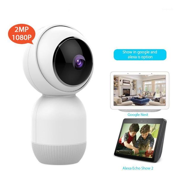 

tuya app fhd 1080p wifi ip camera smart home security wireless mini cctv camera work with google / alexa 360Â° view baby monitor1