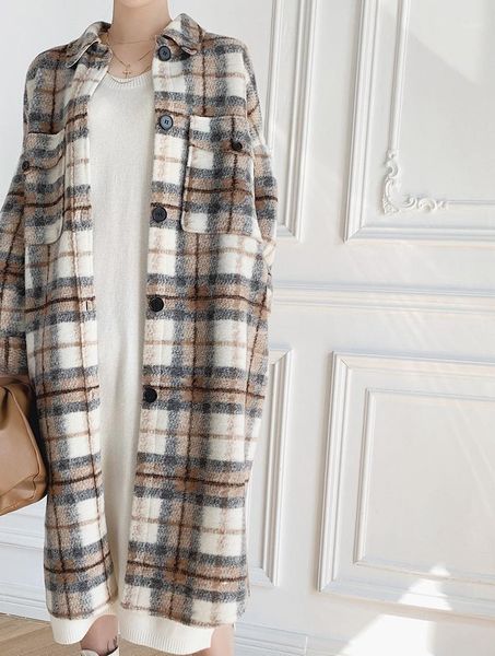 

women's coat 2020 new single-breasted khaki coat women1, Black