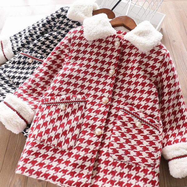 

jackets girl's coat lapel cotton-padded children's clothing wholesale1, Blue;gray