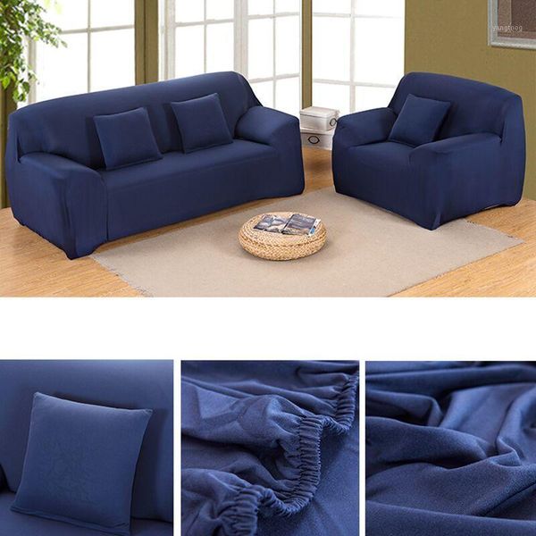 Elastische Sofabezug Sofabezüge Günstige Baumwollbezüge für Wohnzimmer Schonbezug Couchbezug 1/2/3/4 Sitzer1