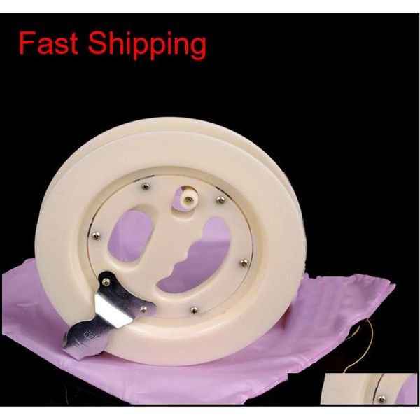 

super hard abs 18cm fishing reel for big fish grip hand wheel kite string line fishing tackles qylljb yh_pack