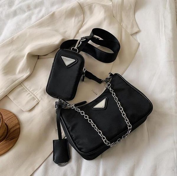 

wholesale canvas hobo women shoulder bag for women chest pack lady tote chains handbags presbyopic purse messenger bag handbags canvas 010