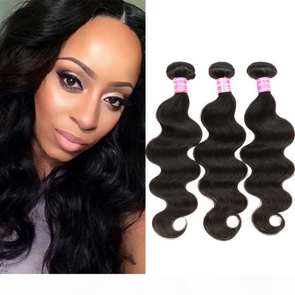 

brazilian malaysian body wave human hair extensions brazilian virgin soft hair weaves remy human body wave hair weft natural black