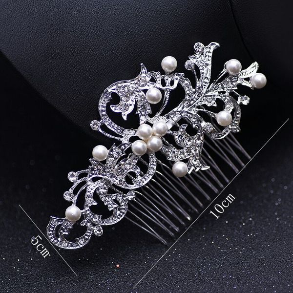 

woman alloy rhinestone hair combs luxurious full drilling hairs ornament wedding accessories bride headwear new arrival 4 5mz l1