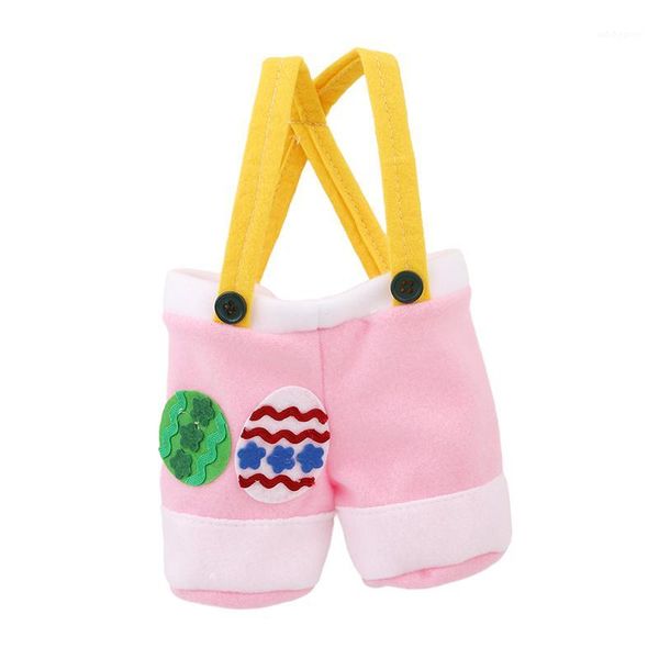 

christmas decorations candy bag pants handbag easter decoration tote for baby toy collection organizer party gift holders1