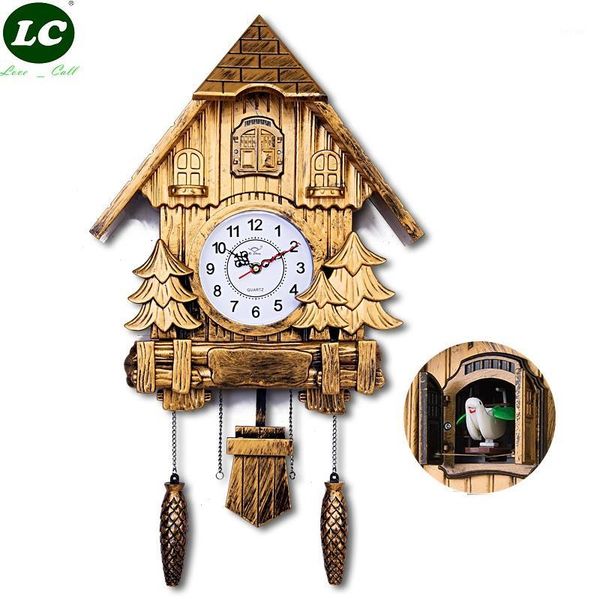 

wall clocks 16inch clock modern cuckoo home decor resin watch gift for christmas electric cuckoo1