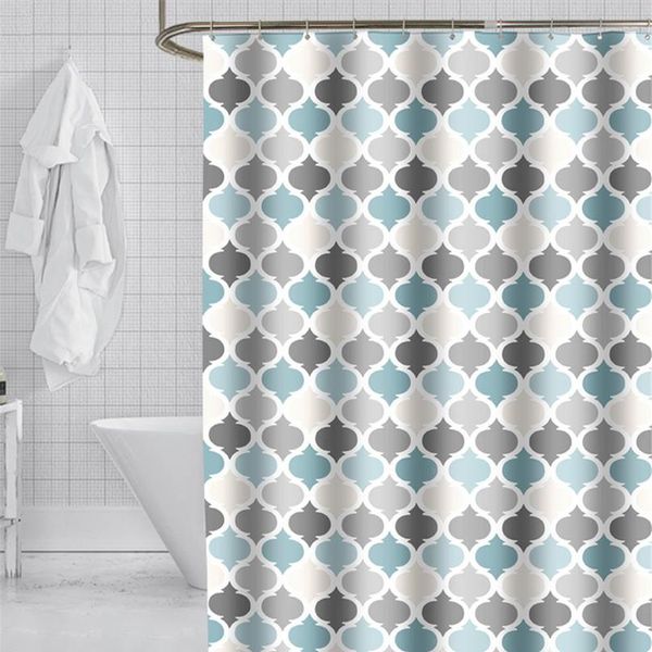 

waterproof shower curtain set with 12 hooks colorful lantern bathroom curtains polyester fabric bath mildew proof for ho bbymig