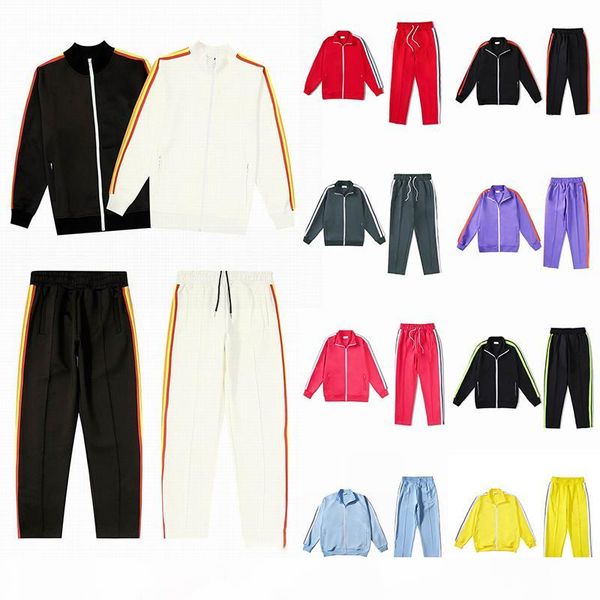 

20ss mens дизайнерские спортивные костюмы костюмы костюмы мужчины трек пот костюм пальто пальмовый человек куртки пальто толстовка толстовка, Gray