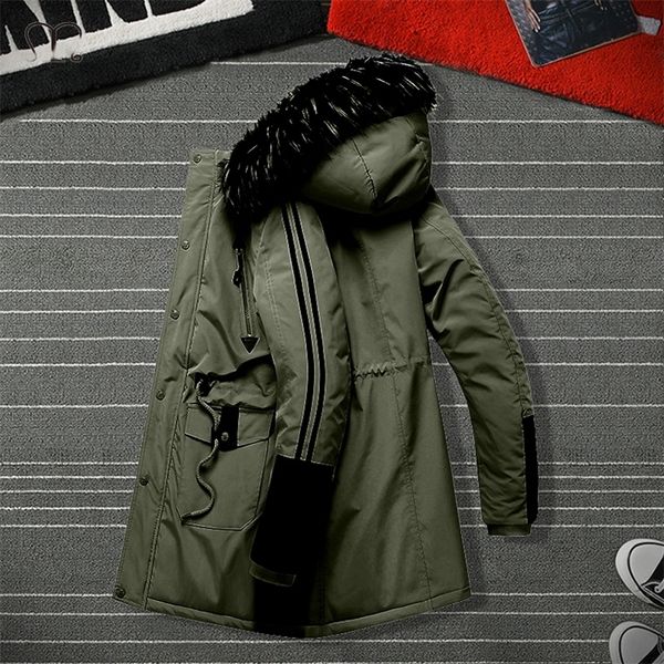 

men's jackets coat autumn winter fashion brand zipper warm coats male casual bomber jacket mens overcoat big pocket outwear army 201026, Black;brown