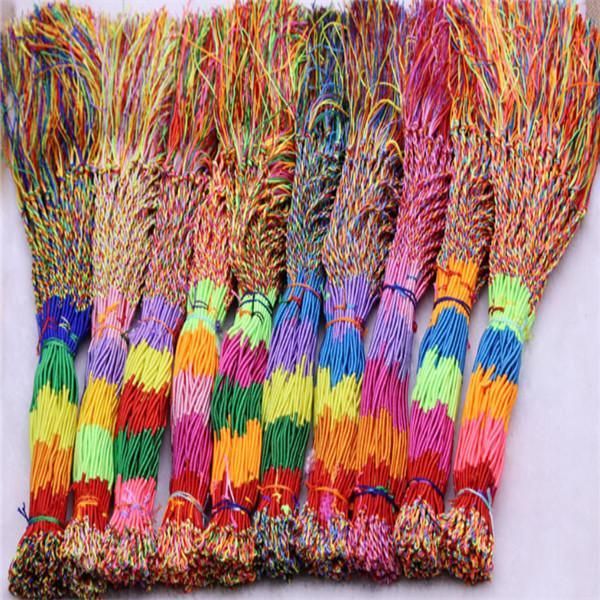 

eeovinfinity luxury colorful purple bracelet handmade girls jewelry braid cord strand braided friendship bracelets