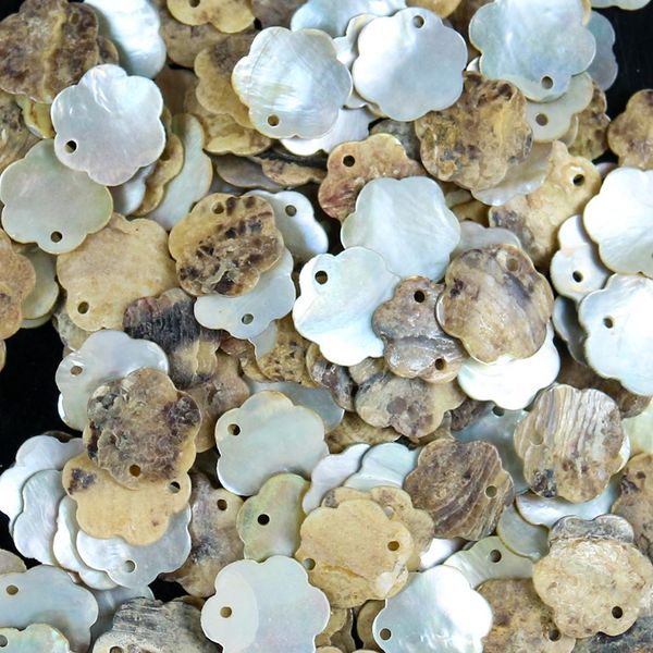 

10pcs lot flowers shells nautical seashell pendants diy jewelry sea shells hanging ornament party beach wedding decorations h jllfva