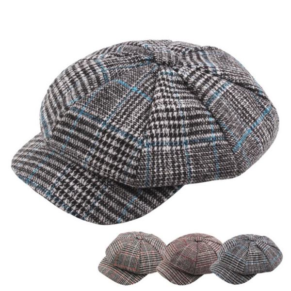 

осень зима унисекс шляпа хлопок береты французский художник берет женщины художник шляпа винтажные девушки берцы женские теплые прогулочные, Blue;gray