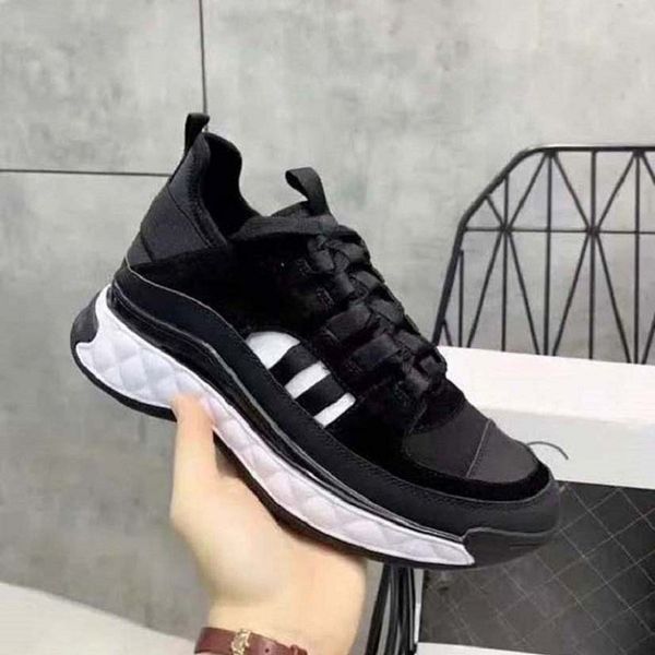 

new arrivals fashion quality real leather handmade multicolor skateboard shoes sneakers outdoors women famous shoes casual shoes 06 2905, Black