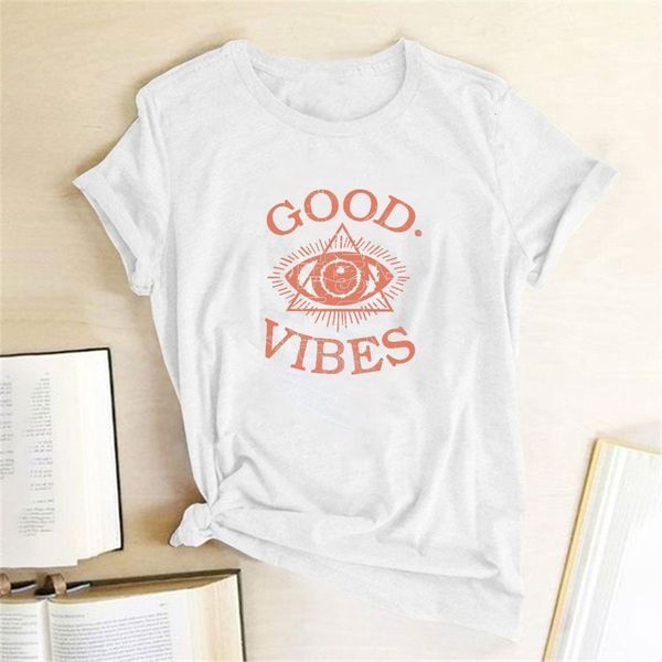 

хорошо. vibes pepare t-рубашки женские рубашки летние графические футболки женские tee рубашка femme harajuku top vogue camisetas mujer, White