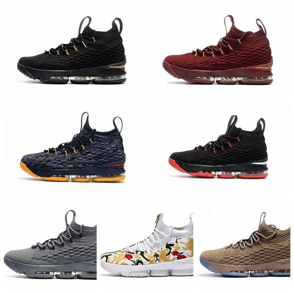 

новые плей-офф 15 xv ep south coast black purple yellow laker mens games баскетбольные туфли 15s повседневный дизайнер sp