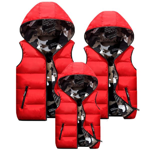 

2021 new children's down cotton vest for boys and girls, Black;white