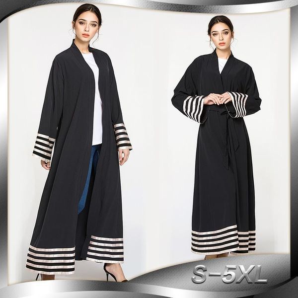 

muslim abaya arab turkey spot muslim cardigan print robe long dress 15701, Red