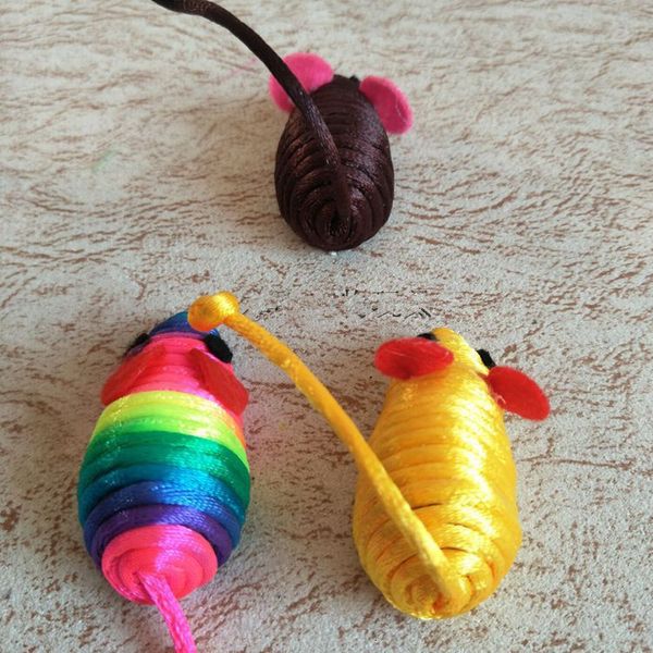 

claws mouse rope hone colored anti scratch toys funny cat stick pet supplies