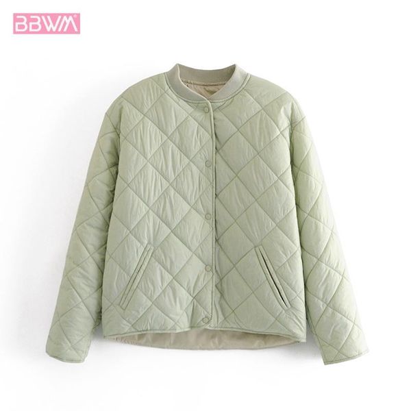 

stand collar long sleeve vintage lattice jacket coat women's keep warm cotton fashion 3 colors casual chic female, Black