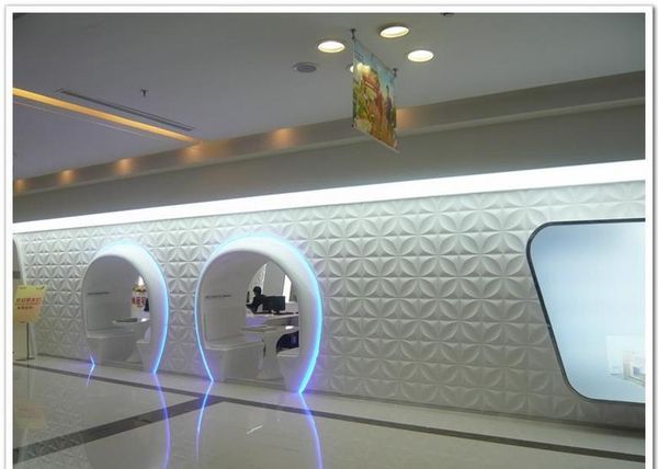

waterproof fashion design europe moisture-proof embossed 3d pvc wall panel for bedroom anti-static 3d art wallpape wmtfcn dh_garden
