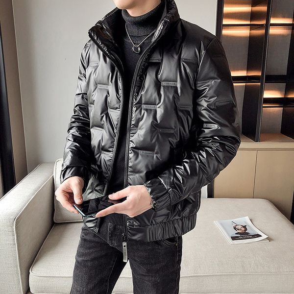 

autumn and winter new stand collar down jacket for men, Black