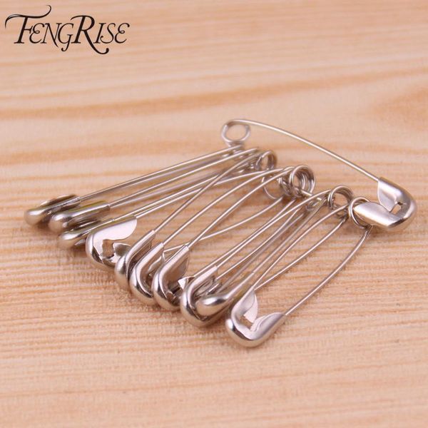 

fengrise 100pcs silver tone hijab strong safety pins diy sewing tools finding accessory apparel accessories wmtzqr mywjqq