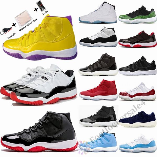 

с коробкой размером 13 25-летие concord 45 low compred 11 мужской баскетбольной обуви jumpman 11s легенда синий огромный серый подмигивание