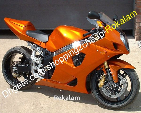 Per Suzuki 2003 2004 GSX-R1000 K3 GSXR 1000 03 04 GSXR1000 Arancione ABS Autorbike Kit carenatura (stampaggio ad iniezione)