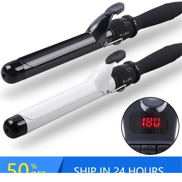 

профессиональный жк-керлюрный бигуди температура регулировка температура волосы корловые утро керлинг палочка ролики укладки волос стеки для