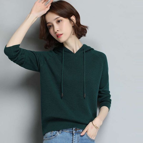 

fashion women's winter sweaters and hoodies in 2020, Black