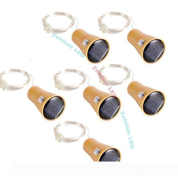 

mini solar string cork shaped wine bottle fairy strip battery operated starry lights for diy christmas wedding