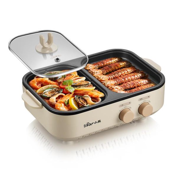 

electric skillets 220v oven dkl-c12g2 cooking pot frying pan non-stick dhg-c10g2