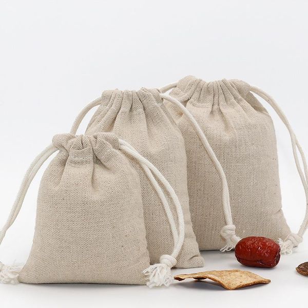 

vintage natural burlap джутовые зерна coffee bean bag подарочные сумки для вечеринок кулиской tote хранения сумка sundries организатор wmtfg