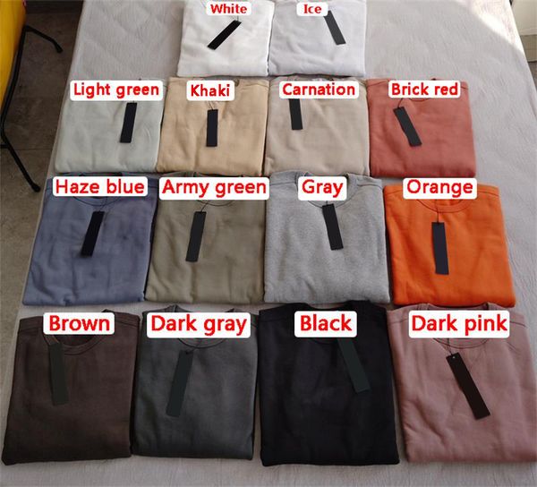 

2021 new arrivals popular mens hoodies 62720 crewneck sweatshirt men women round collar sweatshirts fashion sweater fs05, Black