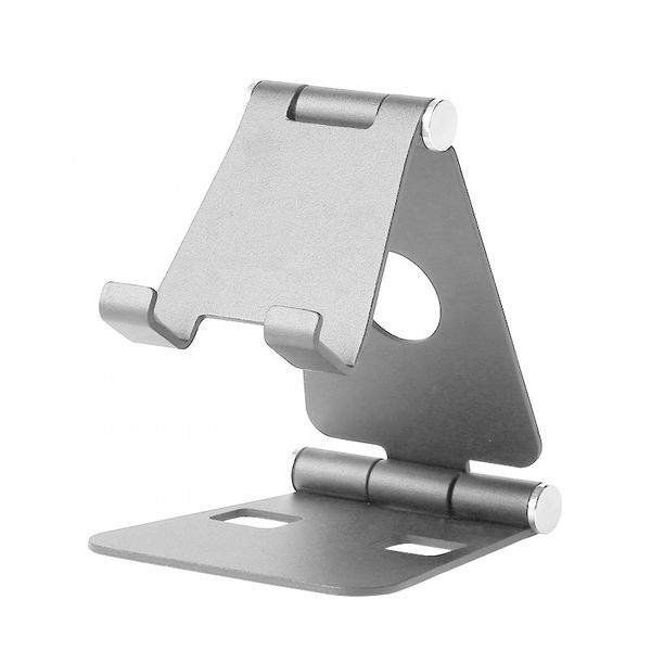

little quantity support oem foldable aluminum mobile phone holder