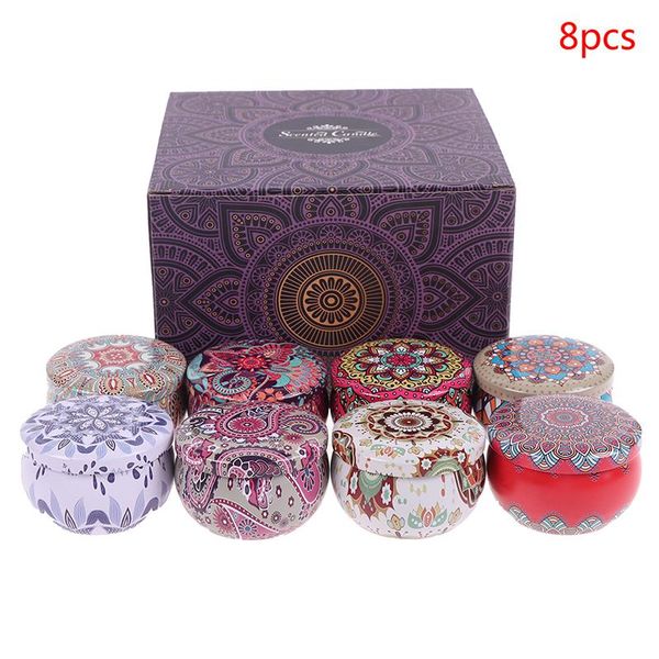 

8pcs 4pcs soy wax scented candles ethnic style fragrance candles for travel home wedding birthday party decoration christmas wmtgqy