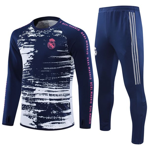 

20 21 football jersey hazard zidane benzema men's jersey training suit set, Black