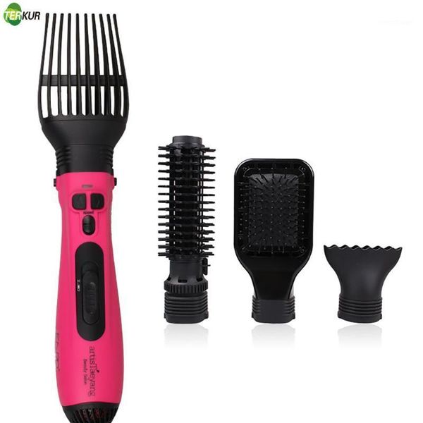 

electric hair brushes hairdressing suit dryer brush multifunction straightener curling comb air 4-in-1 negative ion blowdryer1