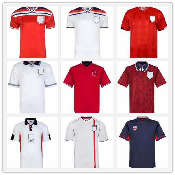 

jordi beckham rooney football shirt calcio classic retro 1982 98 02 94 english jersey shearer gascoigne shilton gerrard lampard scholes owen, Black;yellow