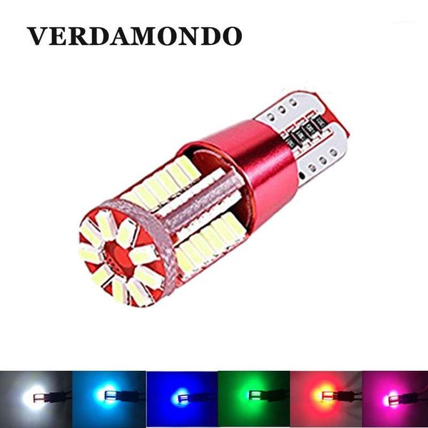 

car acessories t10 w5w 4014 led 57 smd auto canbus error wedge multiple lights daytime running lamp interior dome bulb 12 v1
