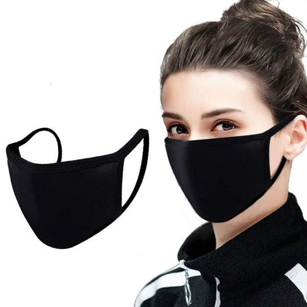 

cotton face 20pcs thick mouth anti-dust mask man woman health cycling wearing black fashion mo
