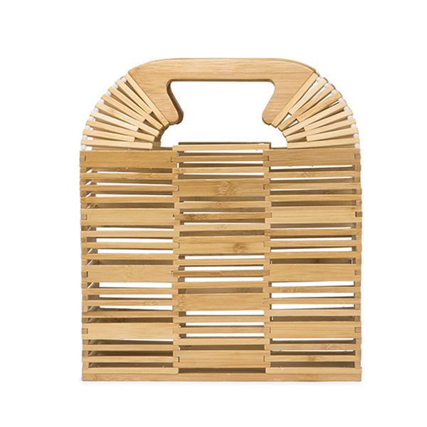 

realer women bamboo bag designer handbag beach bag for ladies box bamboo and rattan bag luxury for summer 2020