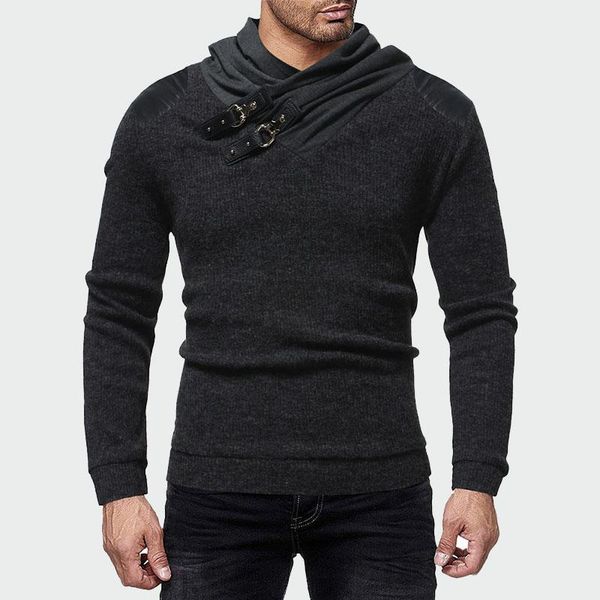 

2020 men slim fit knitted sweaters knitwear pullovers hombre male casual fashion slim fit large size sweaters men ml2341, White;black